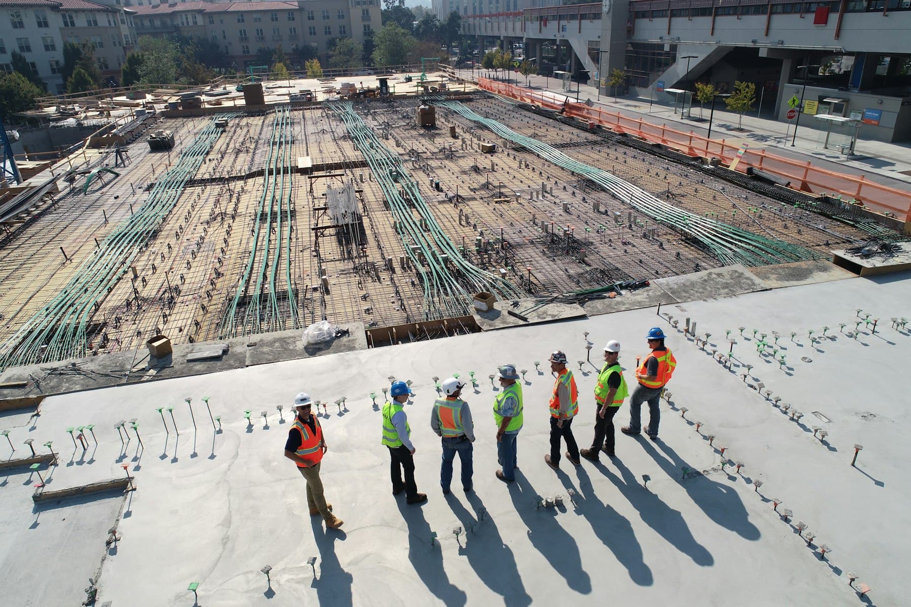 L'équipe TINE ENERGIE sur un chantier